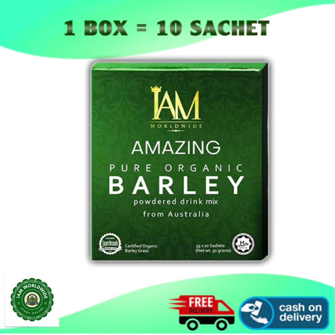 1 Box of Amazing Pure Organic Barley | Free Shipping | Cash On Delivery