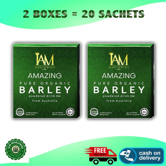 2 Boxes of Amazing Pure Organic Barley | Free Shipping | Cash On Delivery