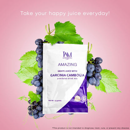 1 Box of Amazing Garcinia Cambogia Grape Juice | 10 SACHETS | 10 DAYS PROGRAM