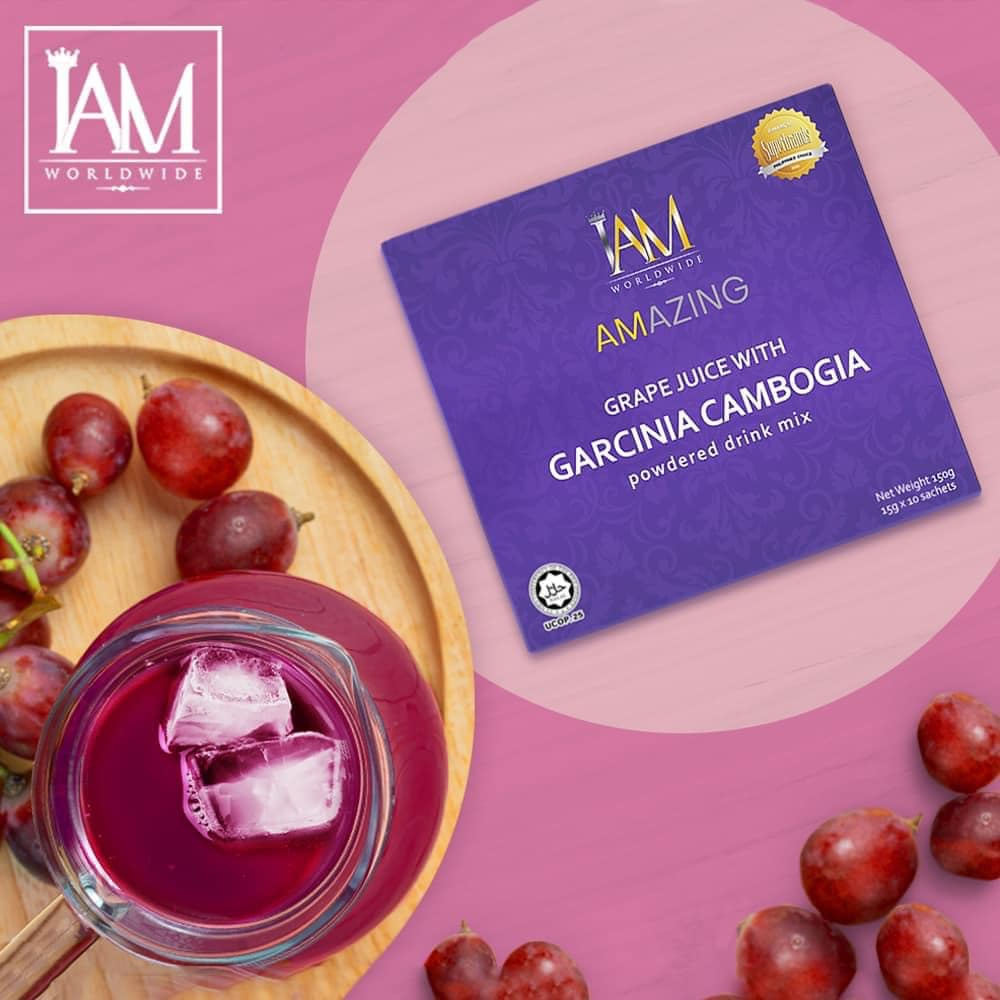 1 Box of Amazing Garcinia Cambogia Grape Juice | 10 SACHETS | 10 DAYS PROGRAM