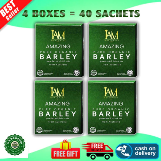 4 Boxes of Amazing Pure Organic Barley | Free Shipping | Cash On Delivery