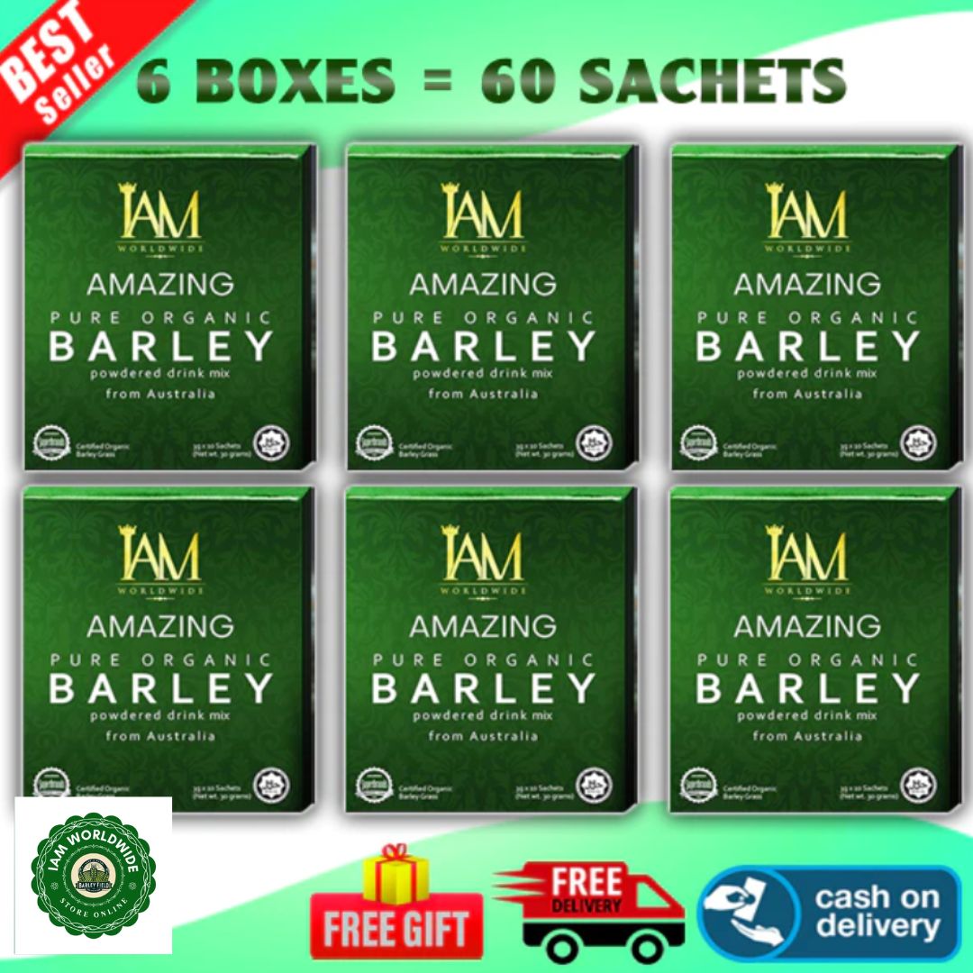 6 Boxes of Amazing Pure Organic Barley | Free Shipping | Cash On Delivery
