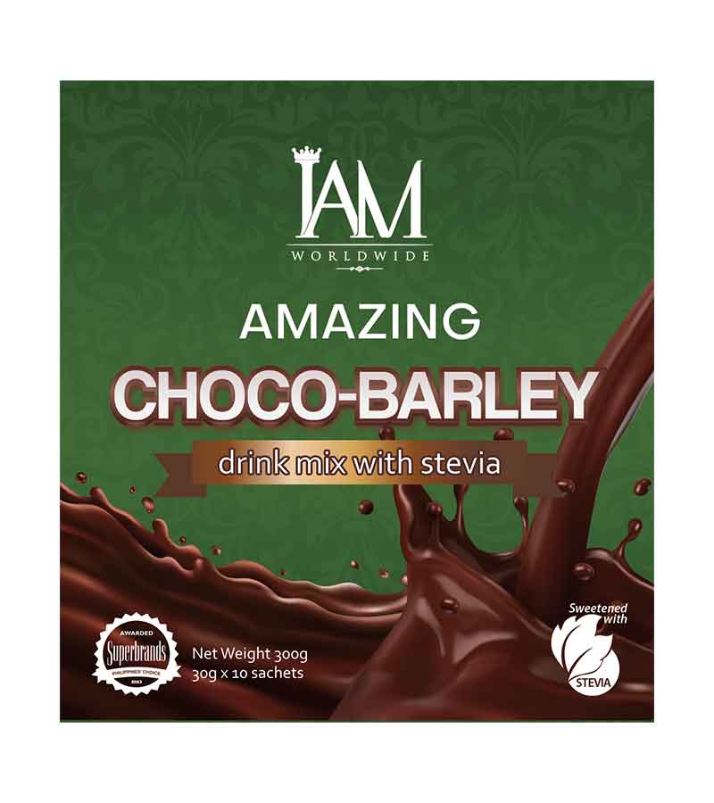 1 Box of IAM Worldwide Choco Barley Drink Mix | 10 Sachets | Free Shipping | COD